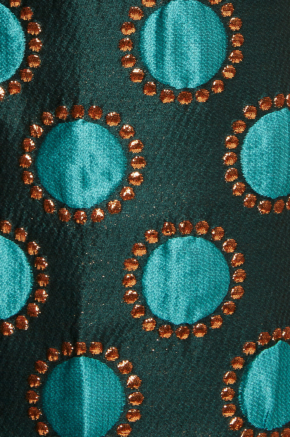 Verkürzte ausgestellte Jacquardhose Hendrix Winter Sun