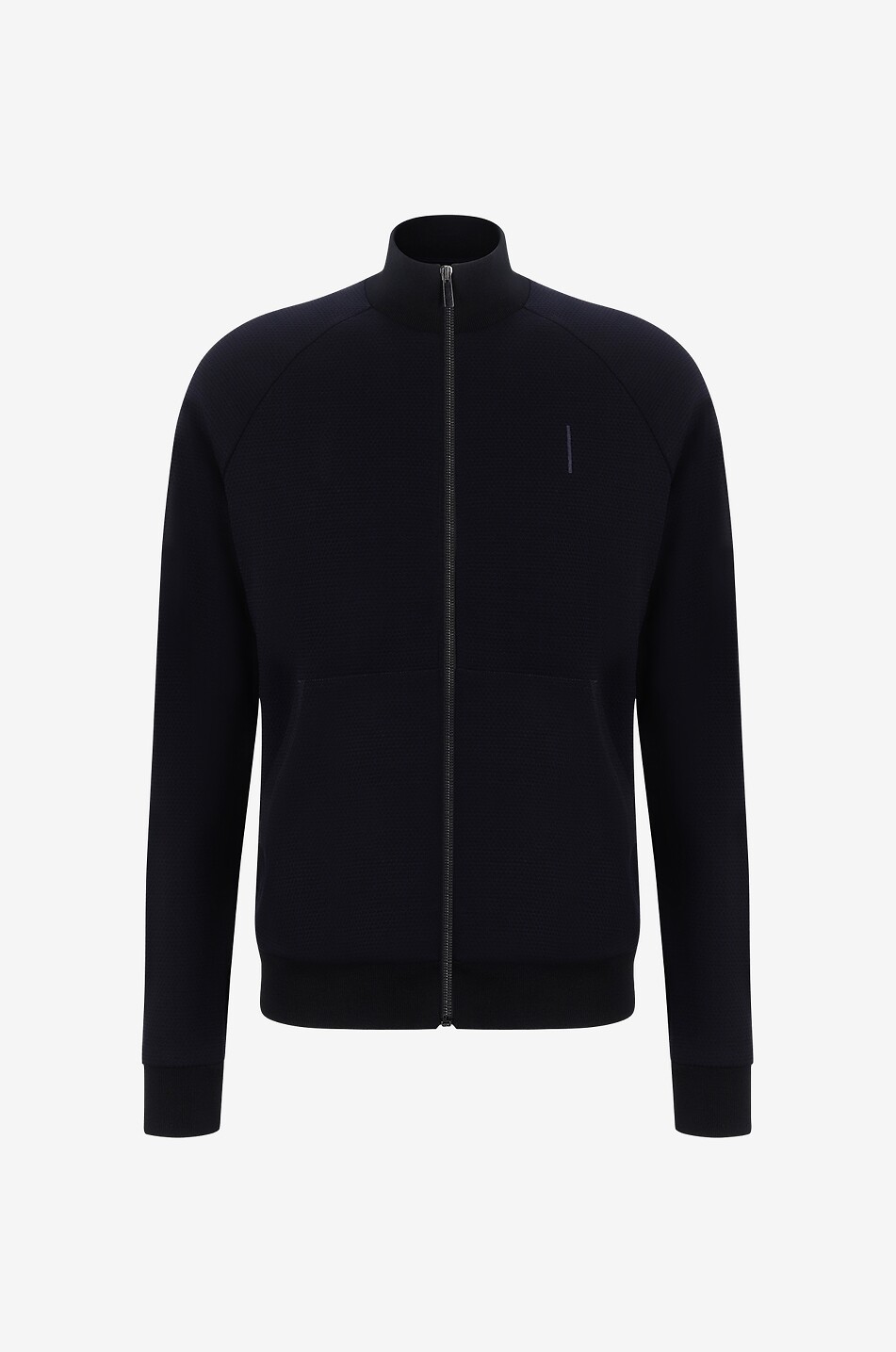 Languard full-zip jersey cardigan