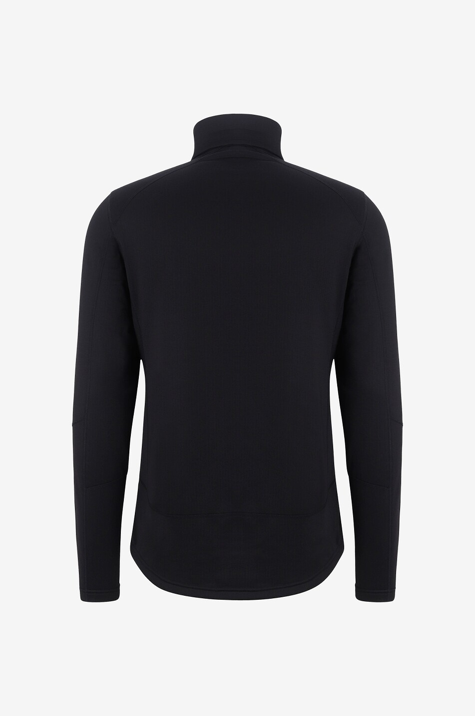 THE MOUNTAIN STUDIO Sous-pull à col zippé en techno-stretch M-5 Homme NOIR 2