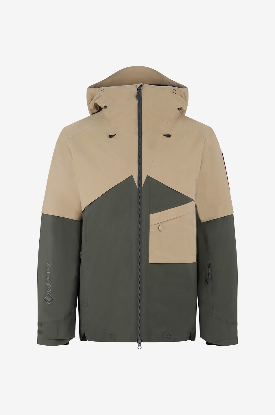 Colour-Block-Skijacke S-1 Gore-Tex 2L Stretch