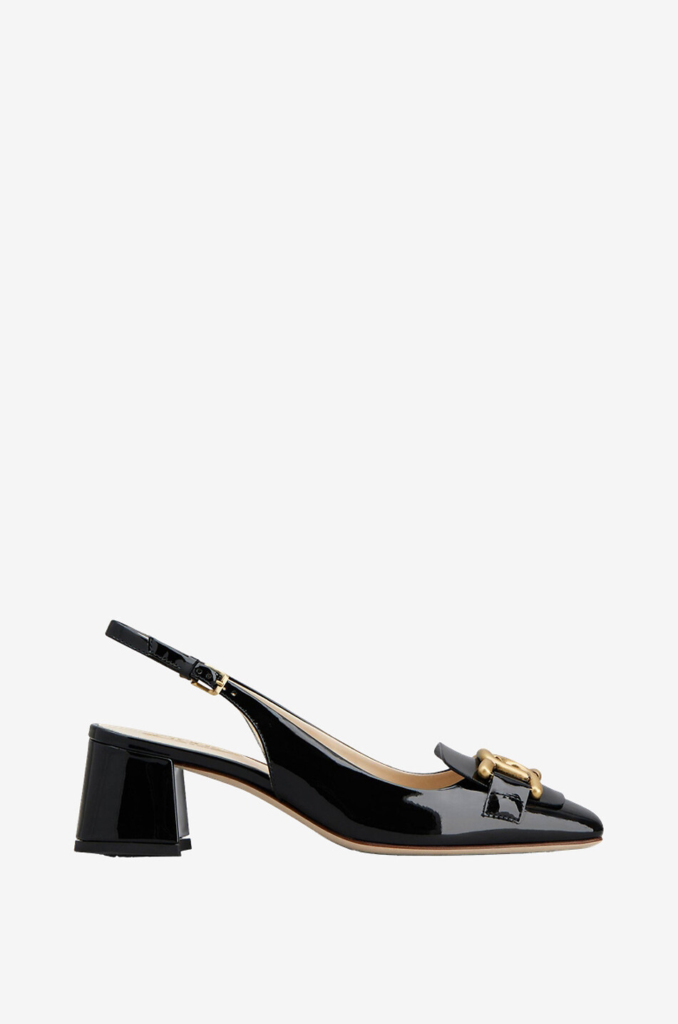 Kate 50 patent leather slingback pumps