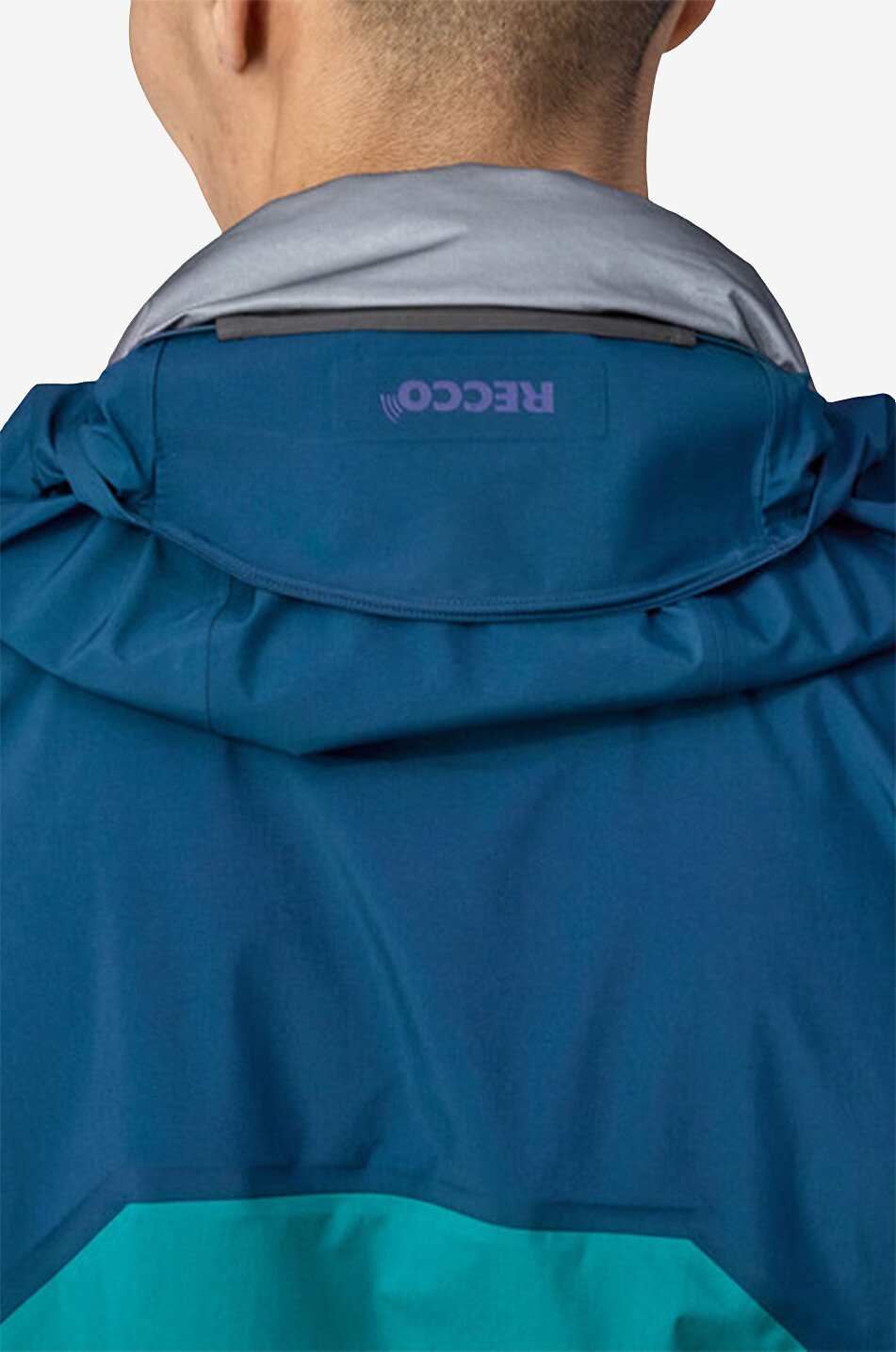 PATAGONIA Wattierte Bergsteigerjacke mit Kapuze M Super Free Alpine Herren MITTELBLAU 6