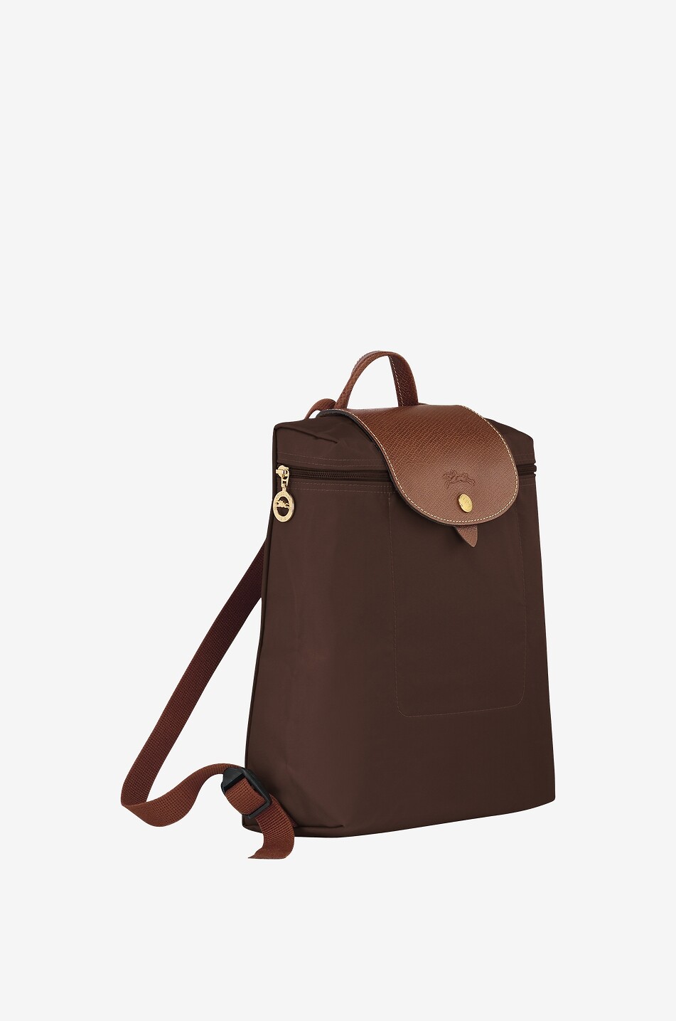 LONGCHAMP Mini sac à dos en toile enduite Le Pliage Original Femme MARRON FONCÉ 2