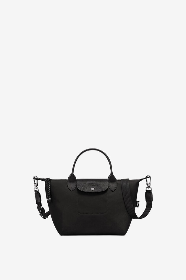 LONGCHAMP Sac à main en toile recyclée Le Pliage S Energy Femme NOIR 1