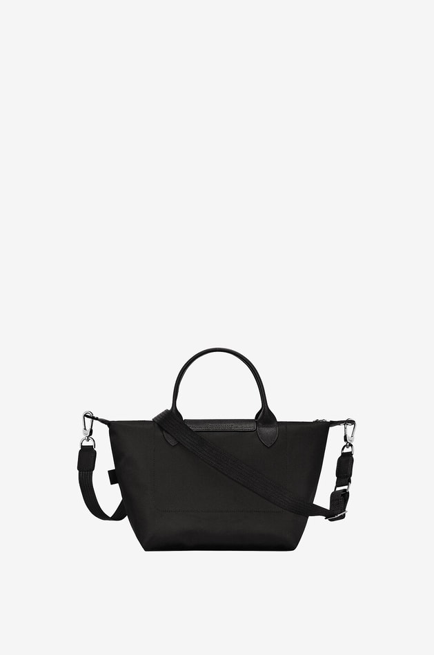 LONGCHAMP Sac à main en toile recyclée Le Pliage S Energy Femme NOIR 3