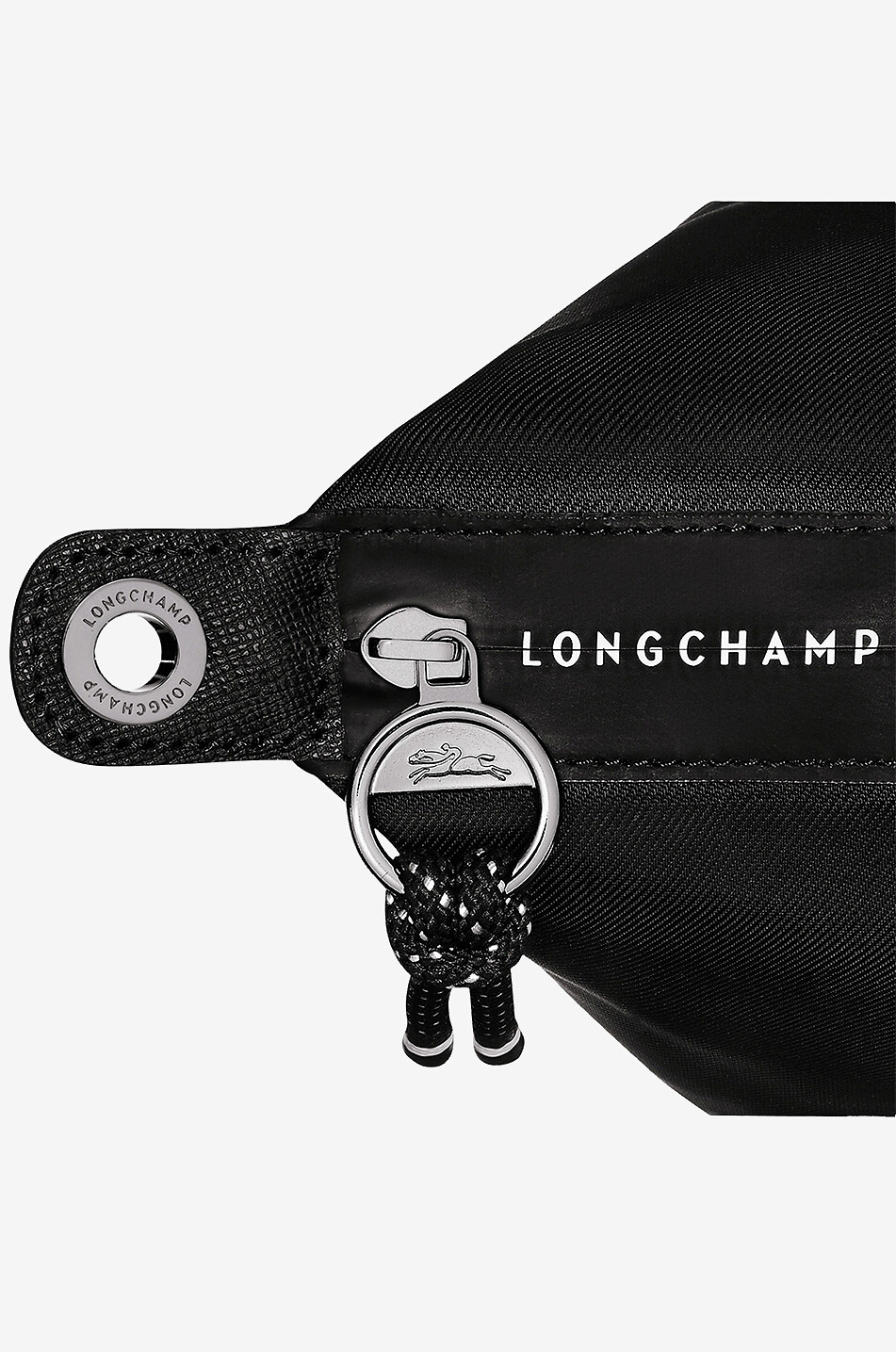 LONGCHAMP Sac à main en toile recyclée Le Pliage S Energy Femme NOIR 5