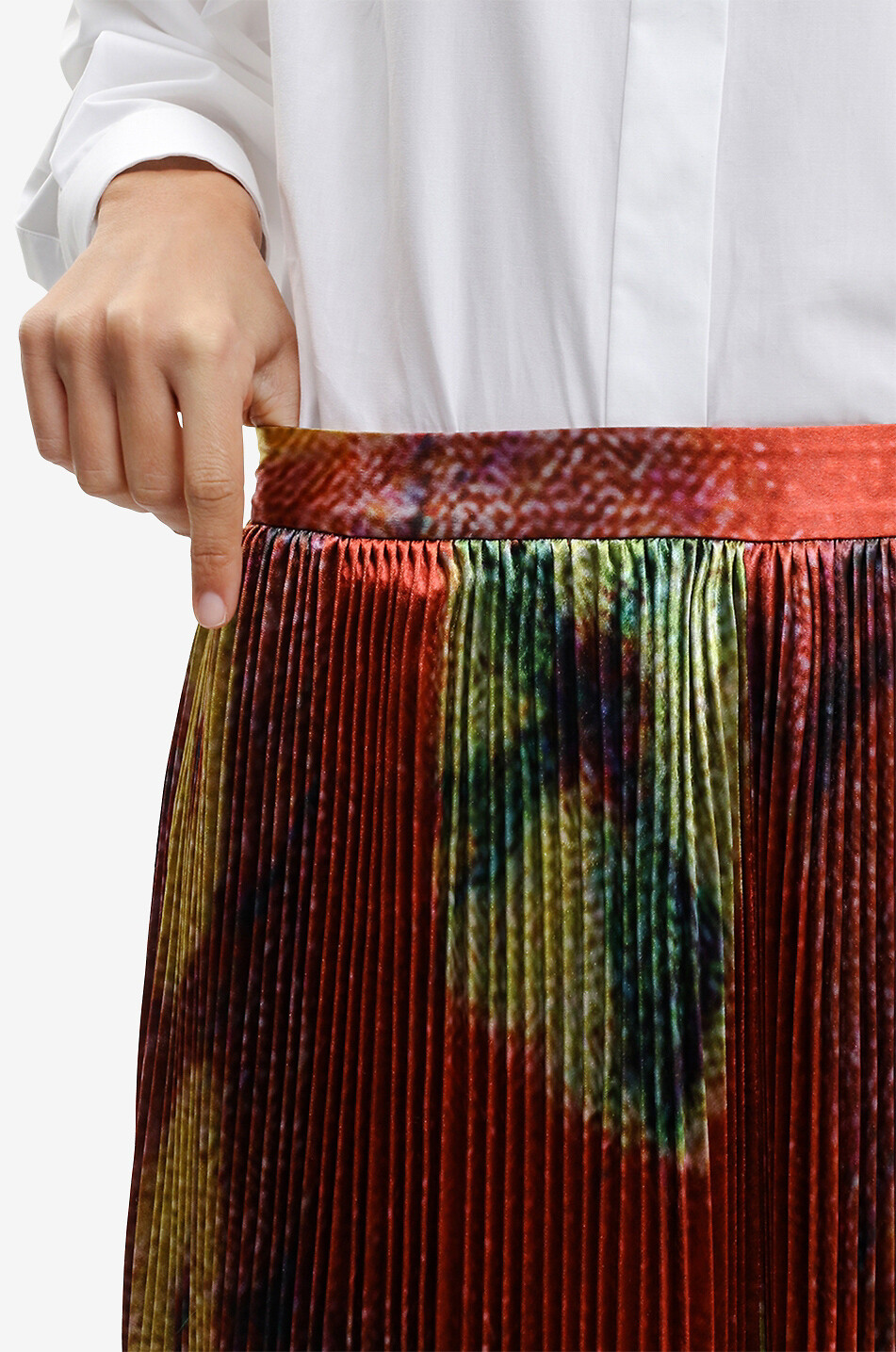 ULLA JOHNSON Jupe midi Rami Femme MULTICOLORE 5