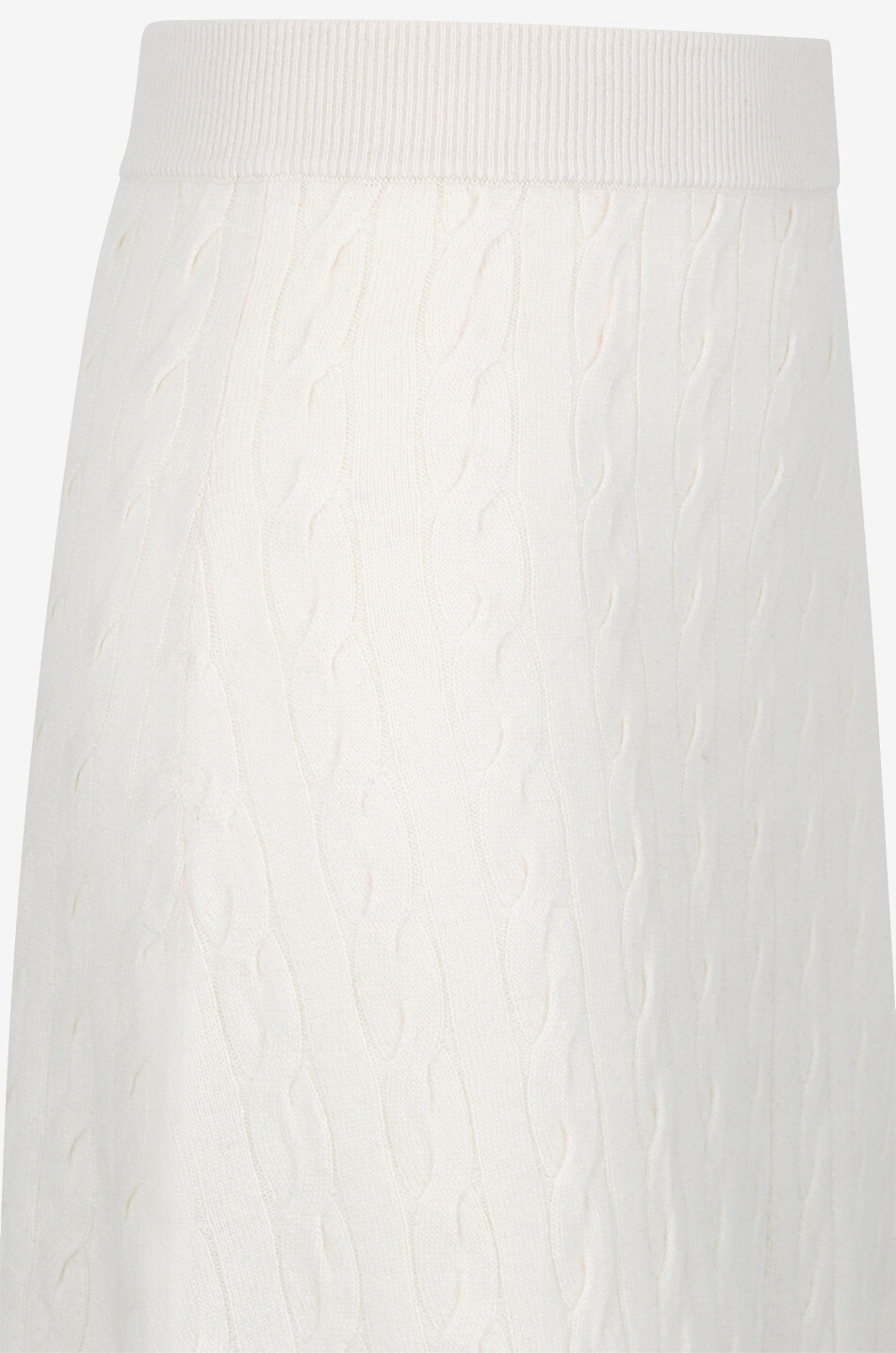 LISA YANG Marnie cashmere maxi skirt Women EGGSHELL 3