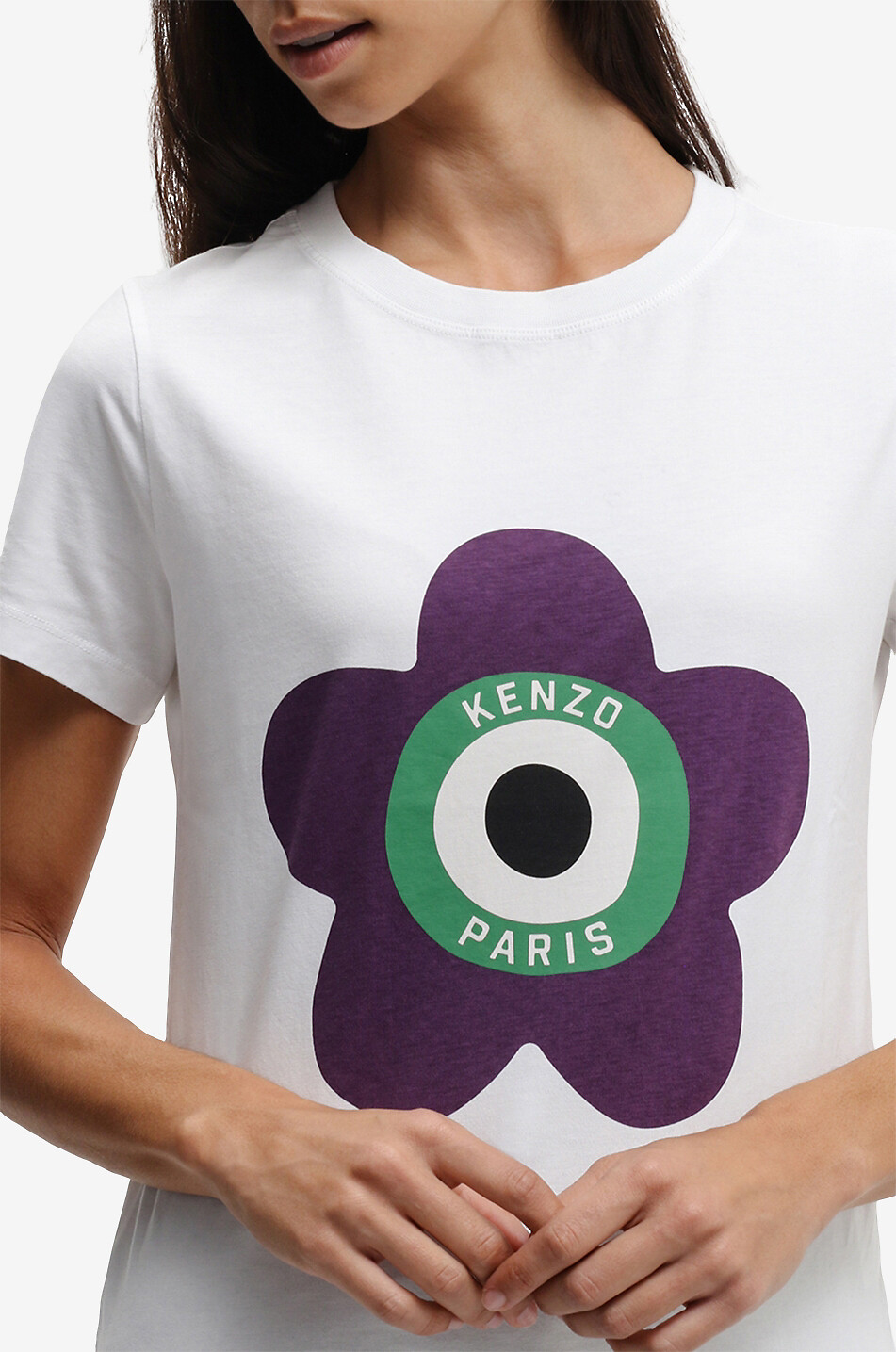 Kurzärmeliges T-Shirt aus Baumwolle Kenzo Target