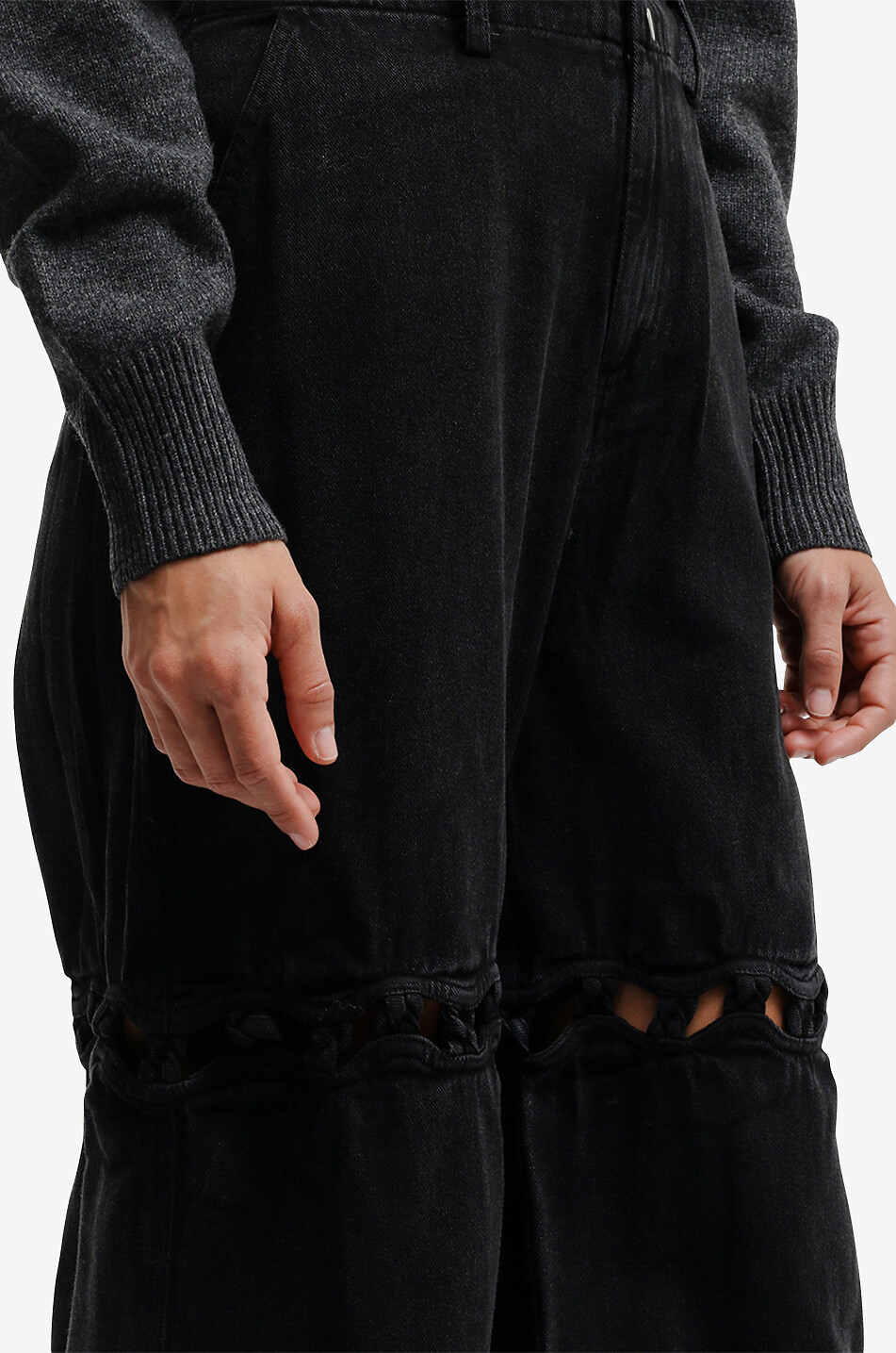 Jeans mit geradem Bein aus Baumwolle Luz