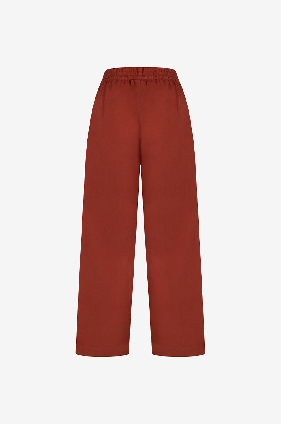 Pantalon droit en coton Bahia