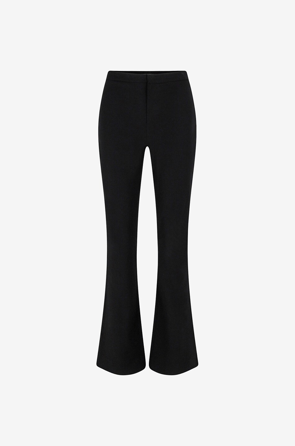 VINCE Pantalon évasé en coton Femme NOIR 1