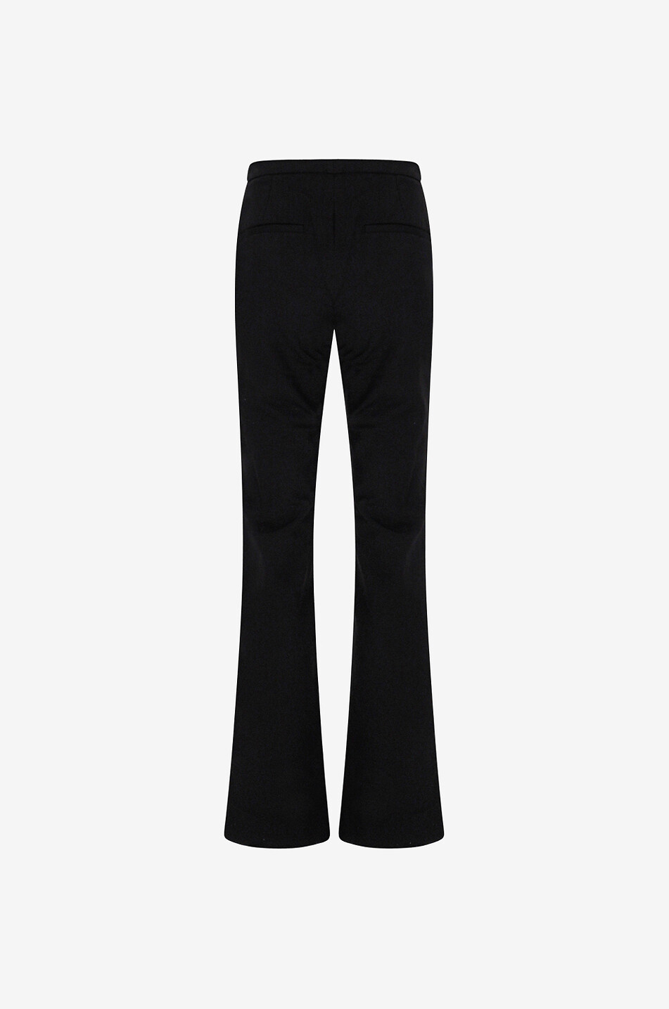 VINCE Pantalon évasé en coton Femme NOIR 2