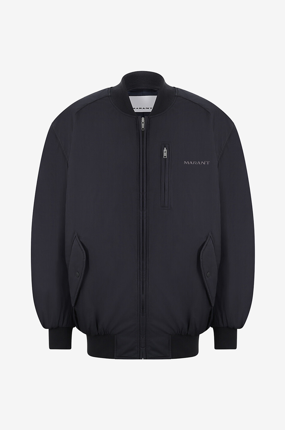 Bakya recycled fabric oversize bomber jacket