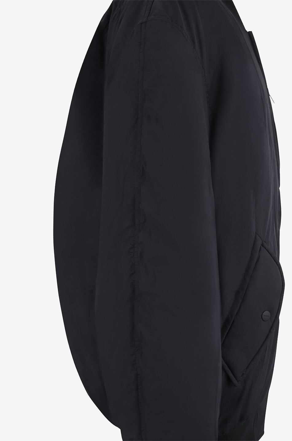 Bakya recycled fabric oversize bomber jacket