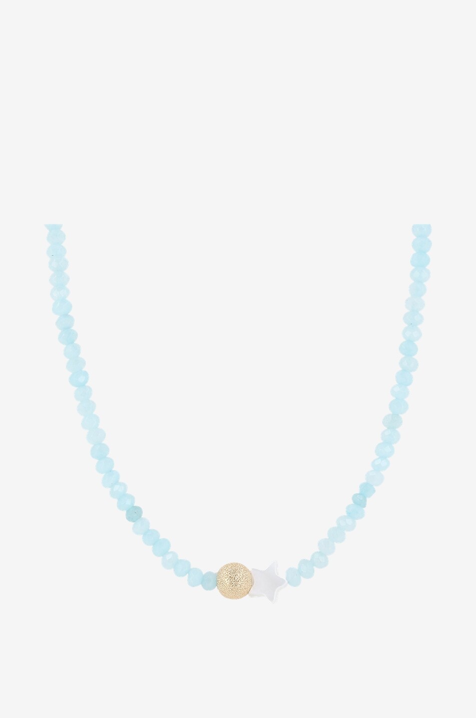 Words children's stone bead necklace