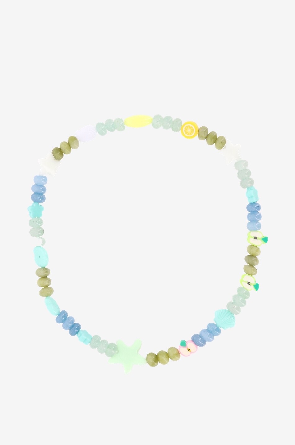 Kinder-Halskette Früchte und Seesterne