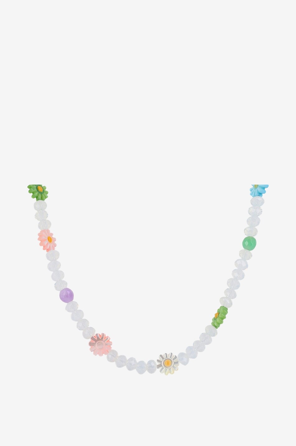 Collier enfant orné de fleurs Birdy