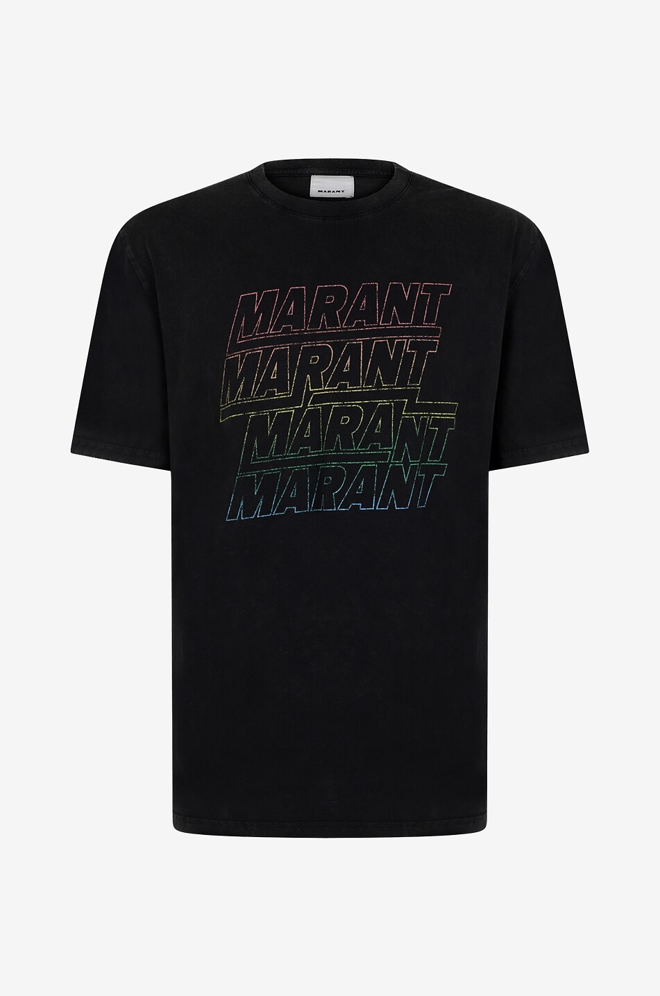 Hugo logo printed distressed T-shirt