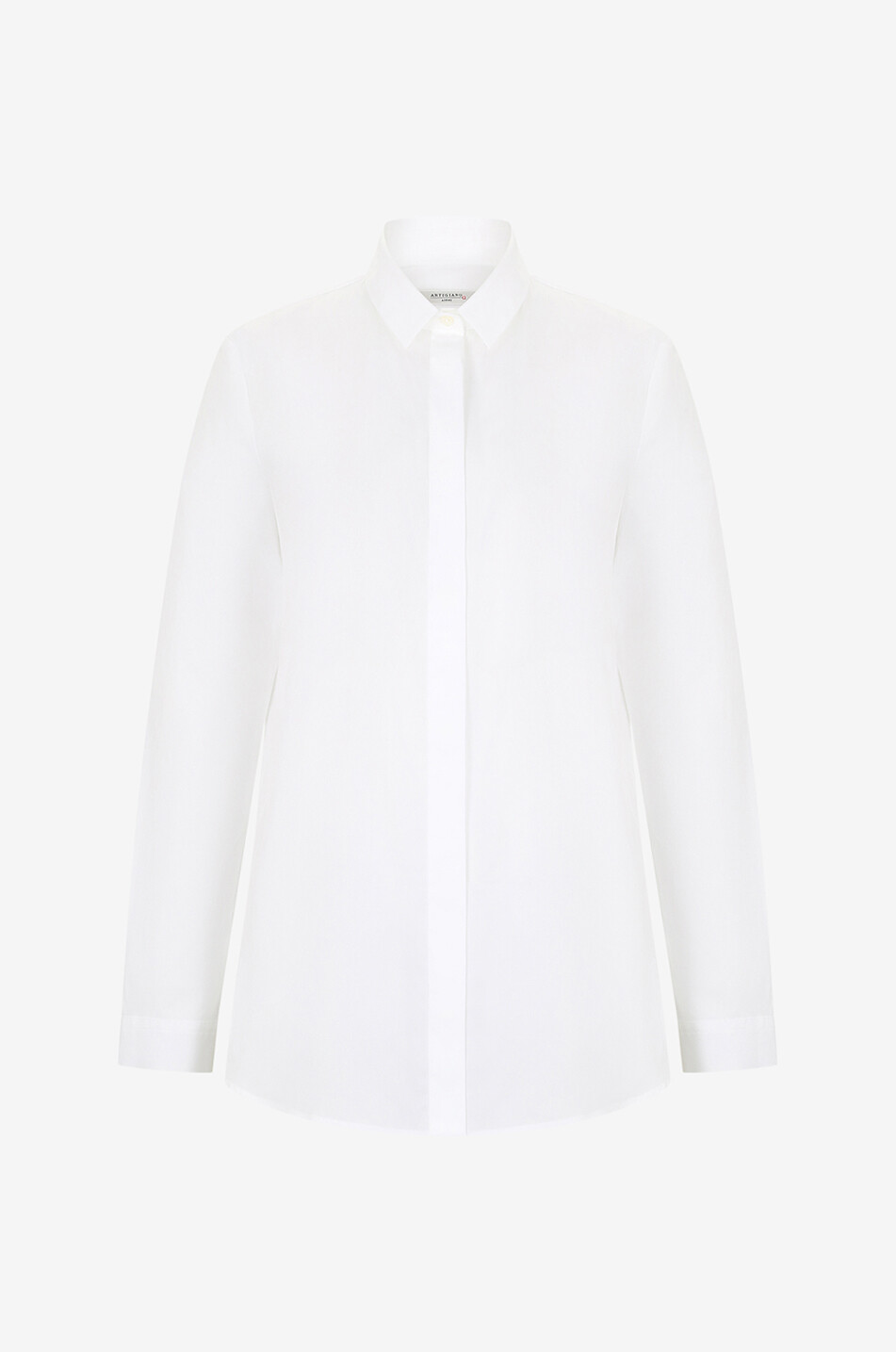 Chemise trapèze à manches longues Salome