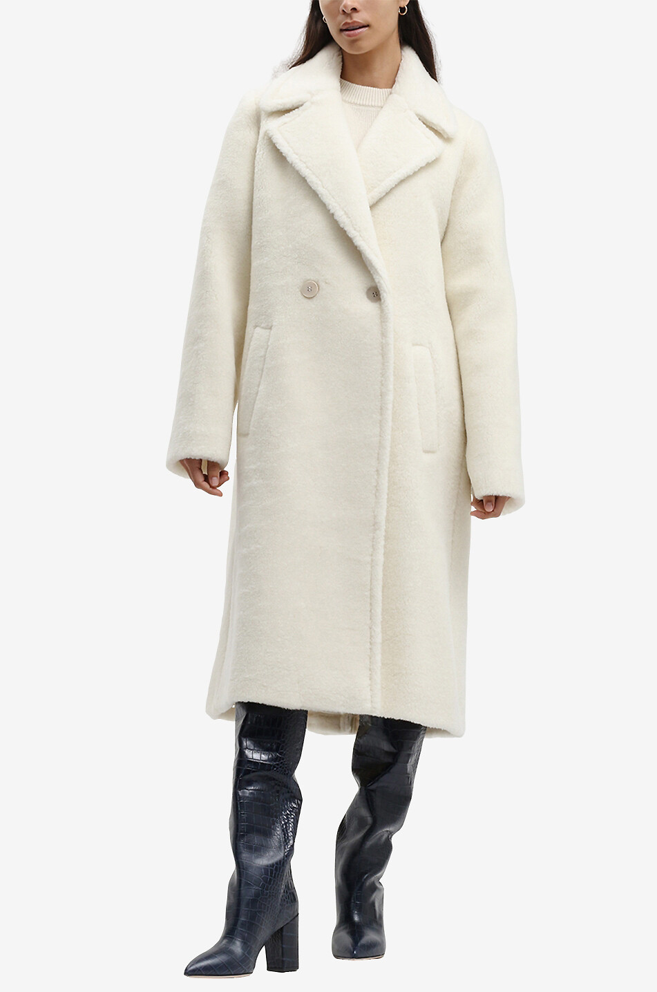 Gerade Cordhose mit hoher Taille Budapest