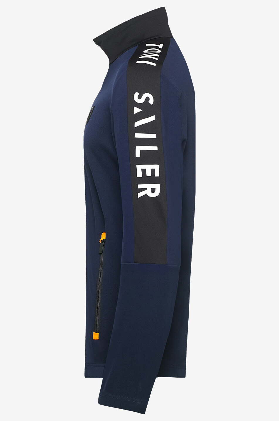 TONI SAILER Denis full-zip mid layer with stand-up collar Men DARK BLUE 5