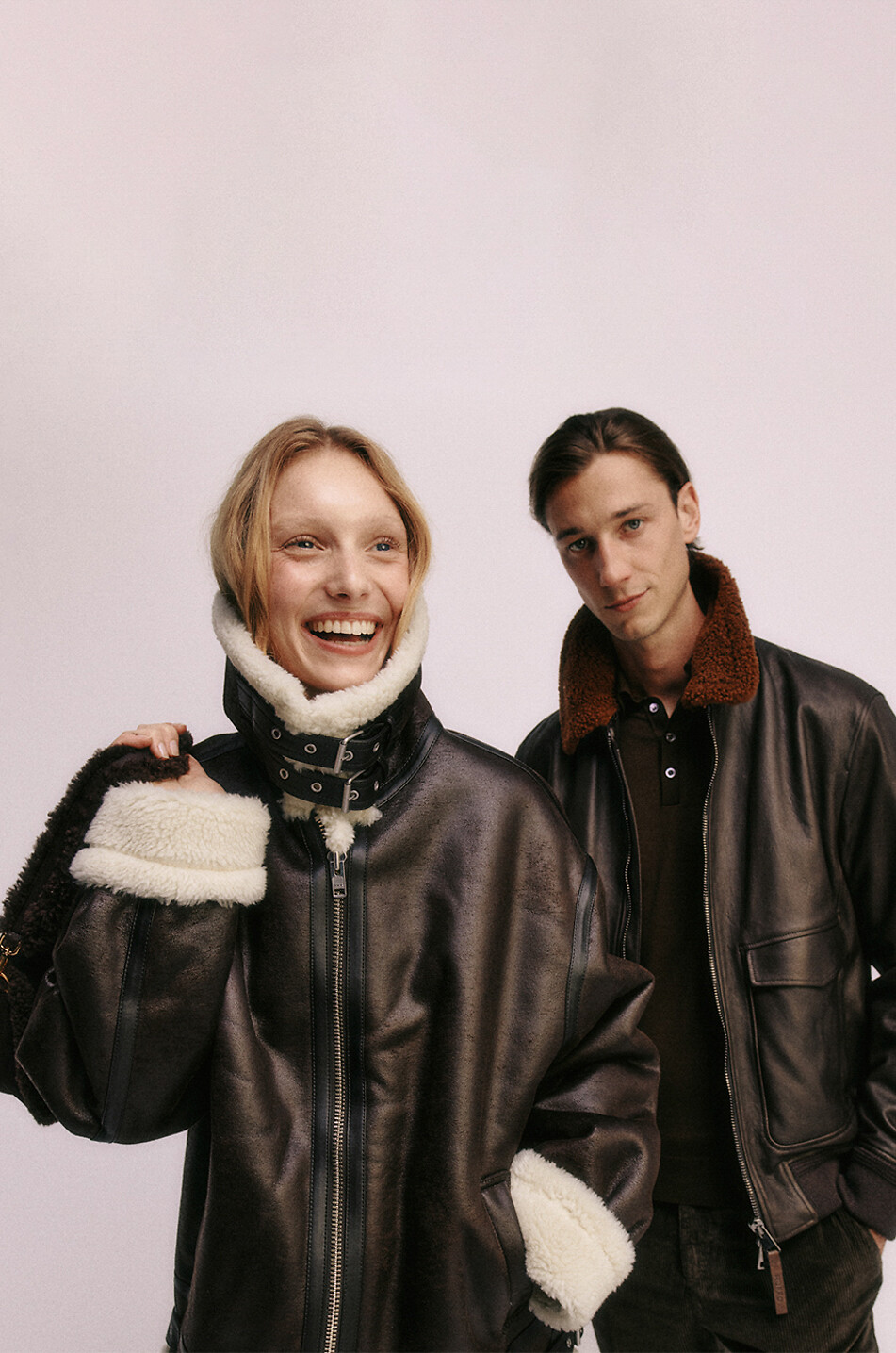 BARENA VENEZIA Feinstrick-Langarm-Polohemd Pevaron Brunal Herren BRAUN 4