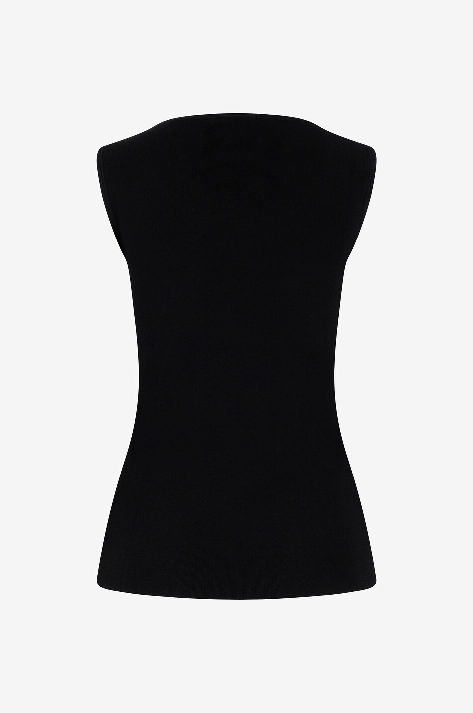 AKRIS PUNTO Matte sequin adorned knit tank top Women BLACK 2