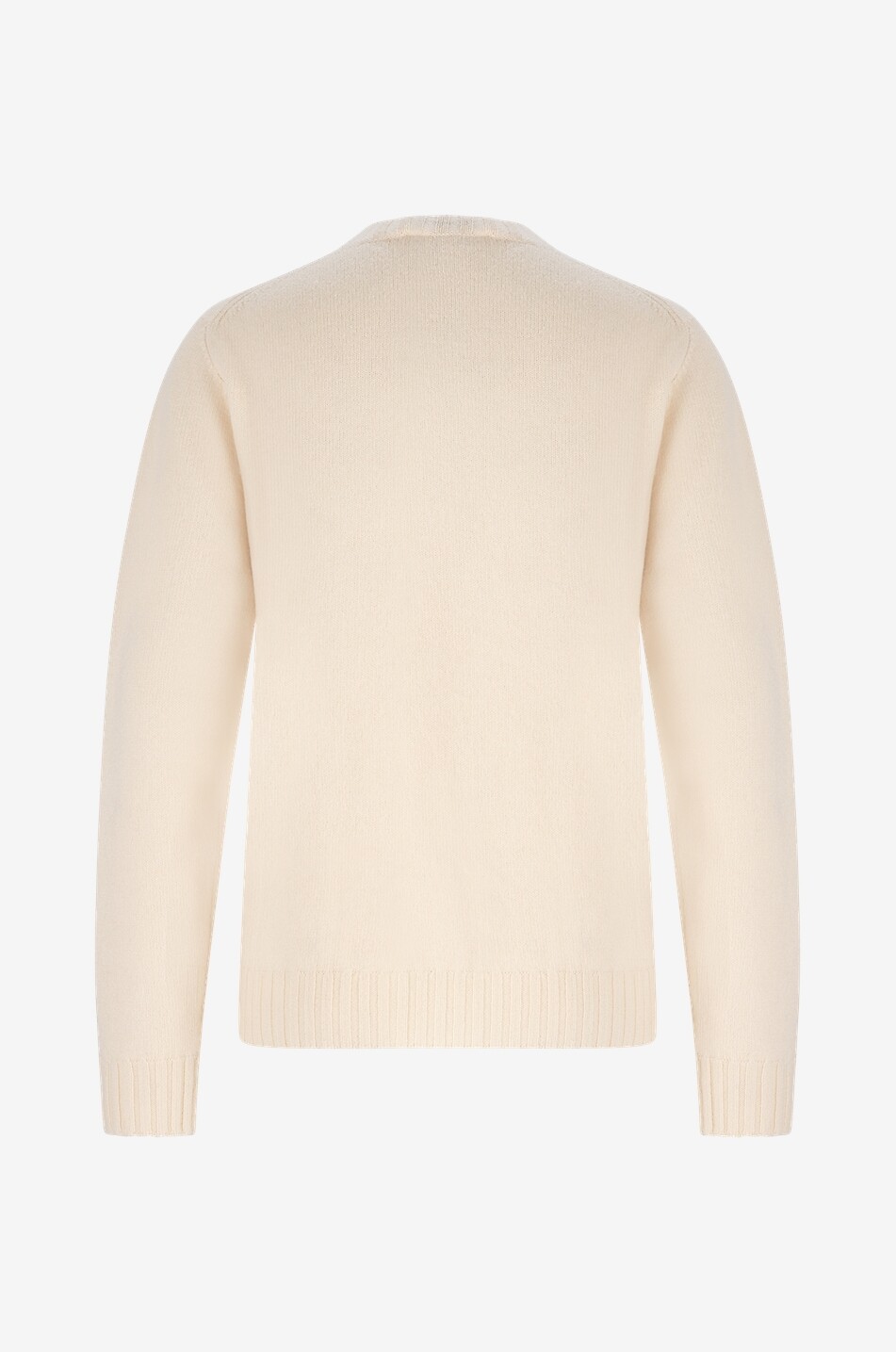 JIL SANDER Pull en laine à découpe florale Femme BEIGE 2