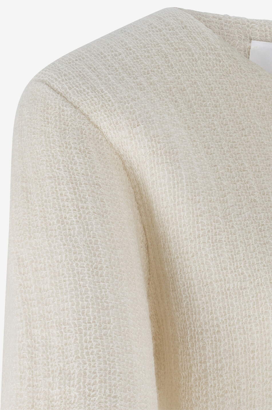 JIL SANDER Padded knit T-shirt Women EGGSHELL 3