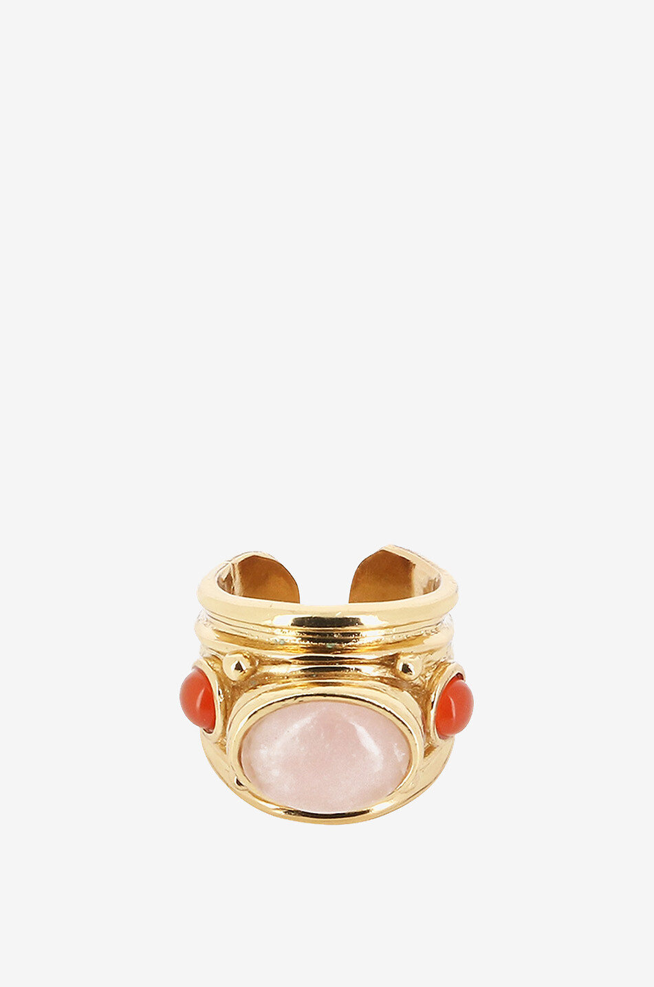 Simone cabochon adorned ring
