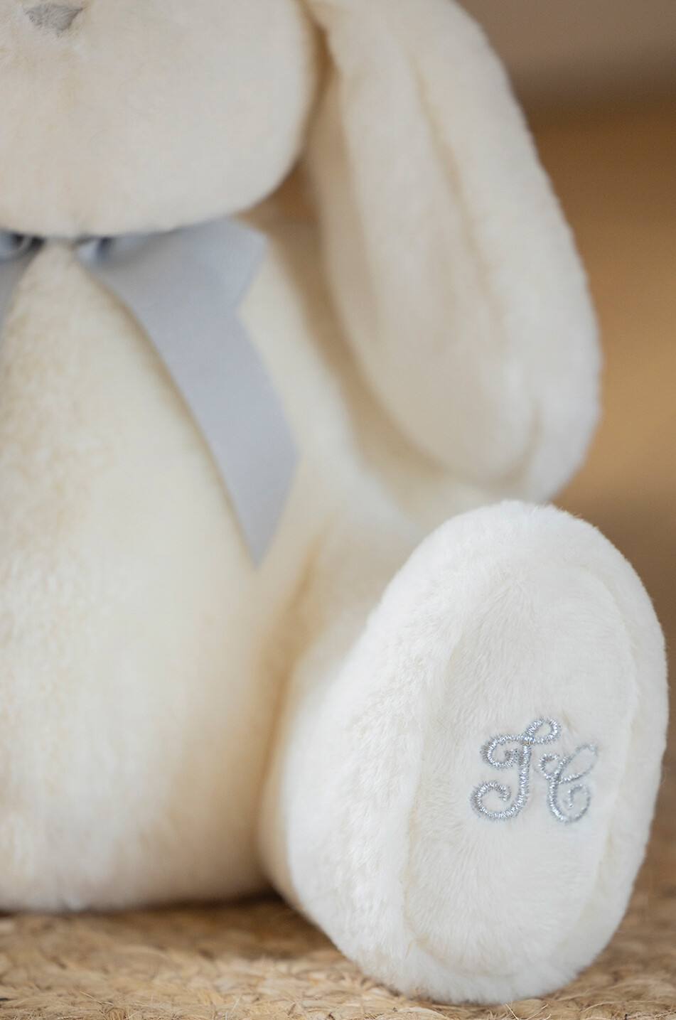 TARTINE ET CHOCOLAT Plüschtier Constant Le Lapin - 30 cm Baby CREMEFARBEN 3