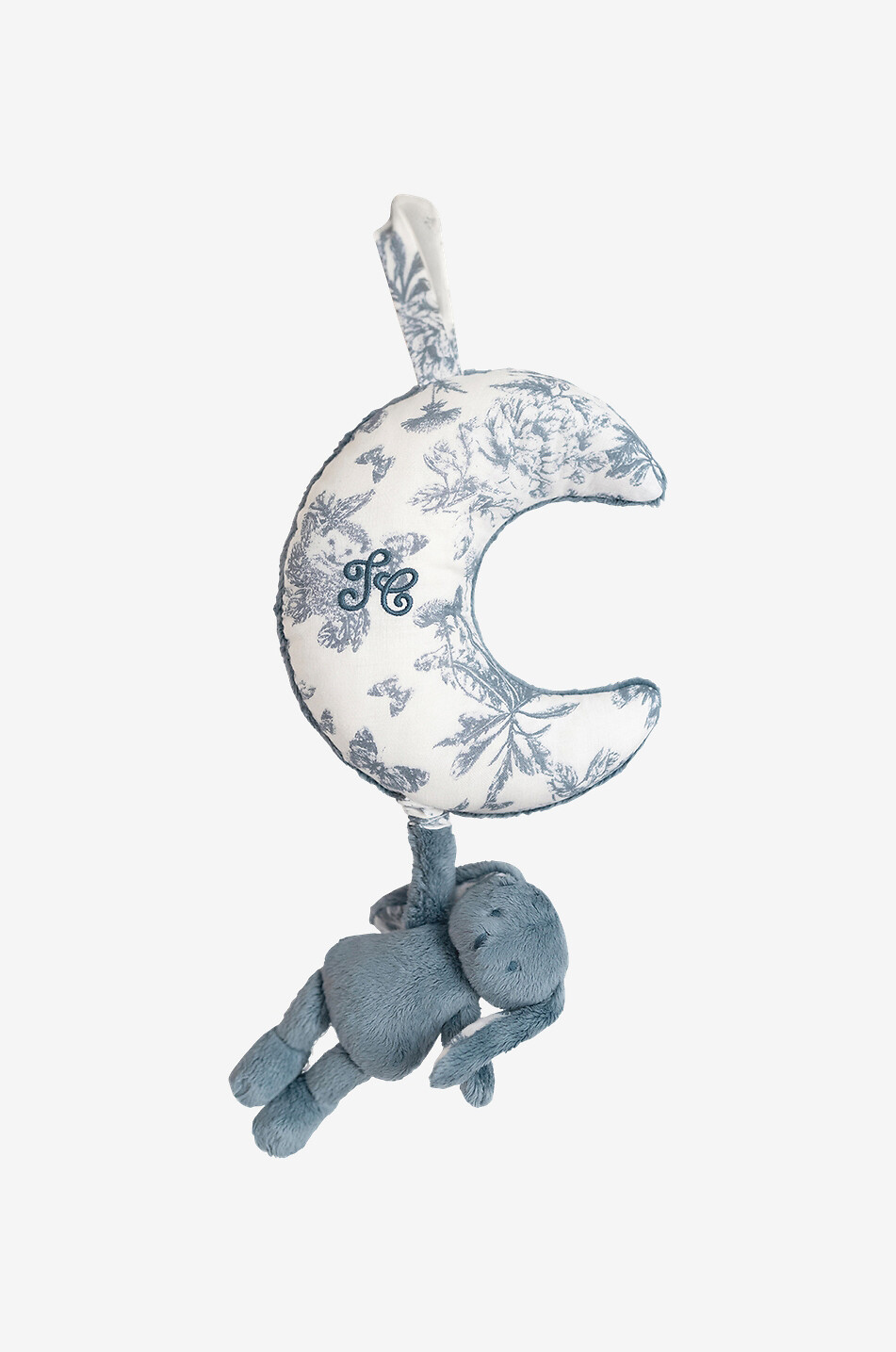 TARTINE ET CHOCOLAT Plüsch-Spieluhr Augustin Le Lapin Baby BLAU 1
