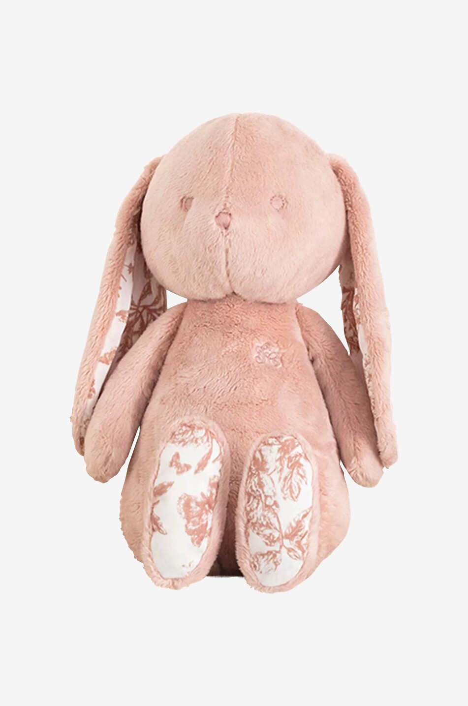 Peluche ornée de toile de Jouy Augustin Le Lapin - 35 cm