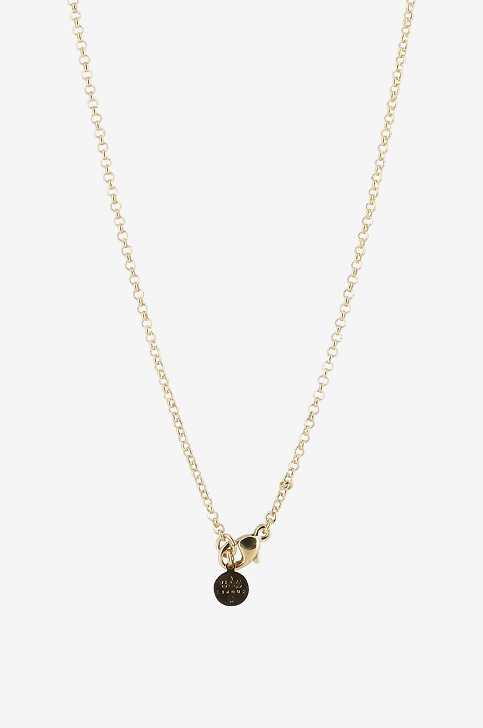 GAS BIJOUX Sautoir orné de trois pierres facettées Sireine Femme DORE 2