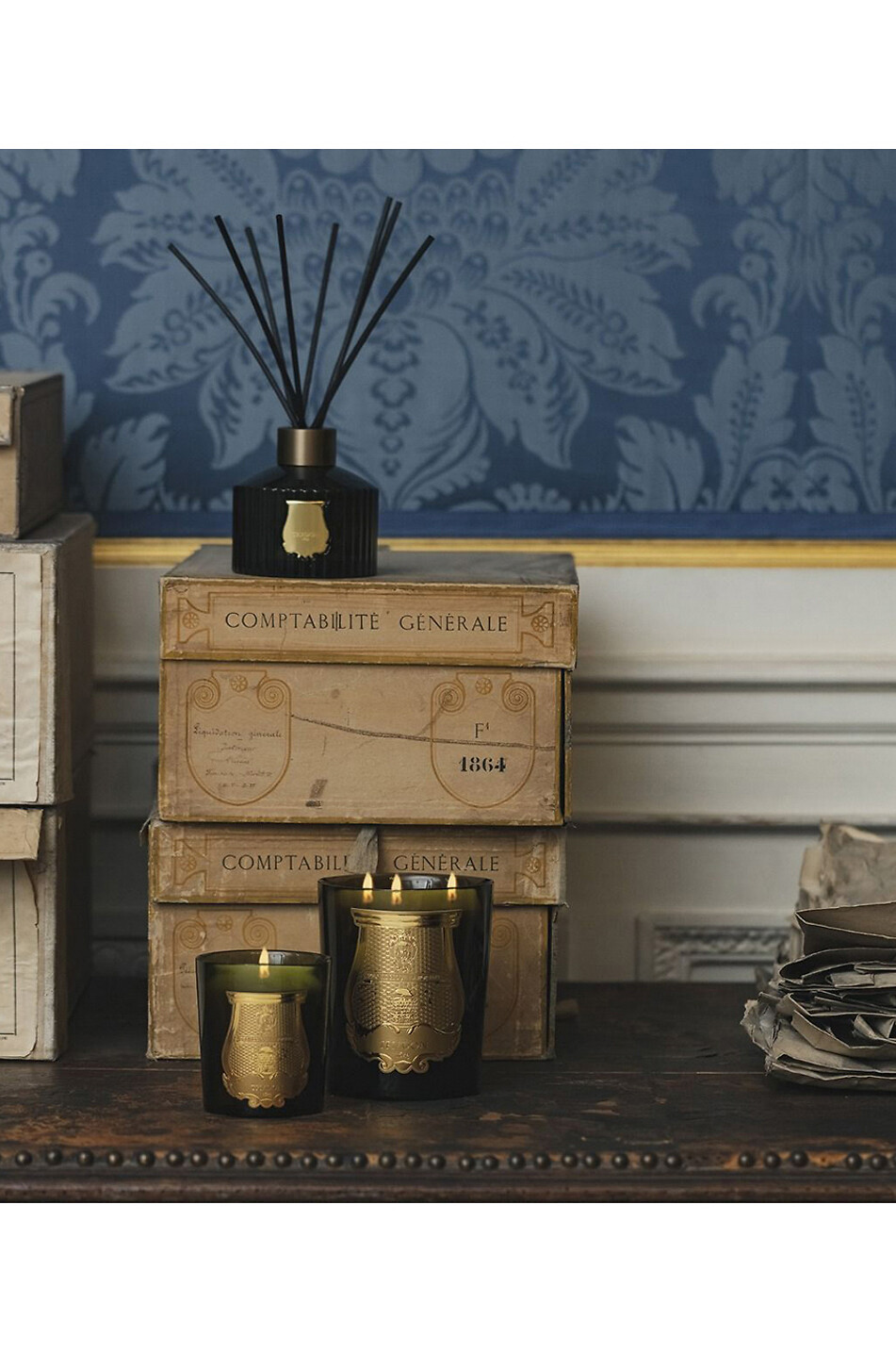 TRUDON Abd El Kader scented candle - 800 g Home Colourless 3
