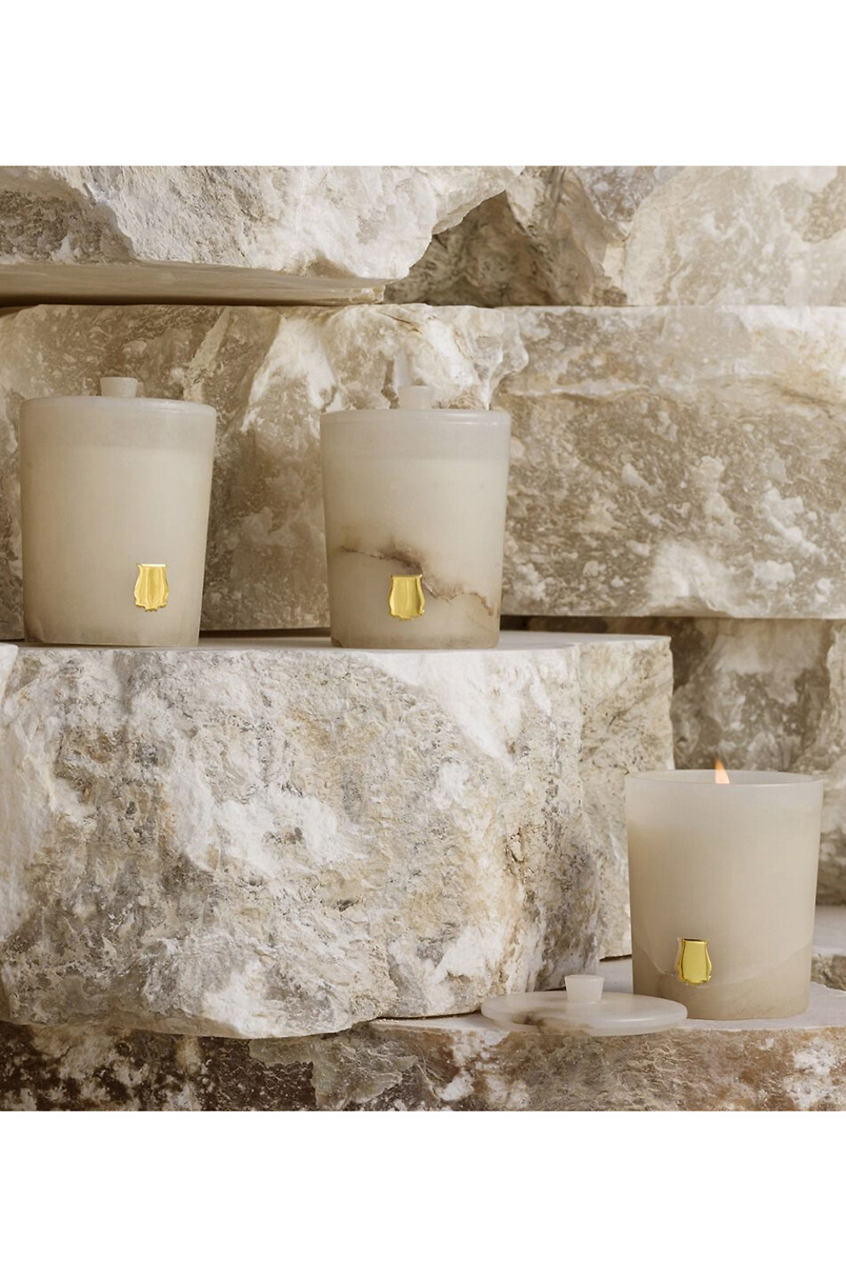 TRUDON Bougie parfumée Abd El Kader - Les Albâtres - 270 g Maison Incolore 3