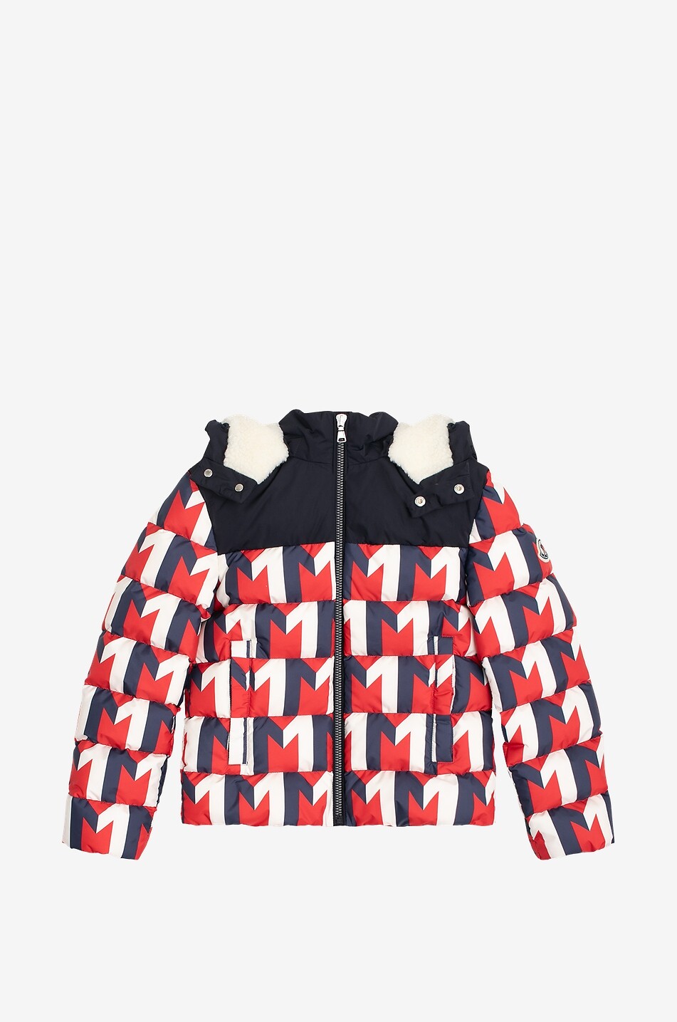 Evano monogram printed boy's jacket