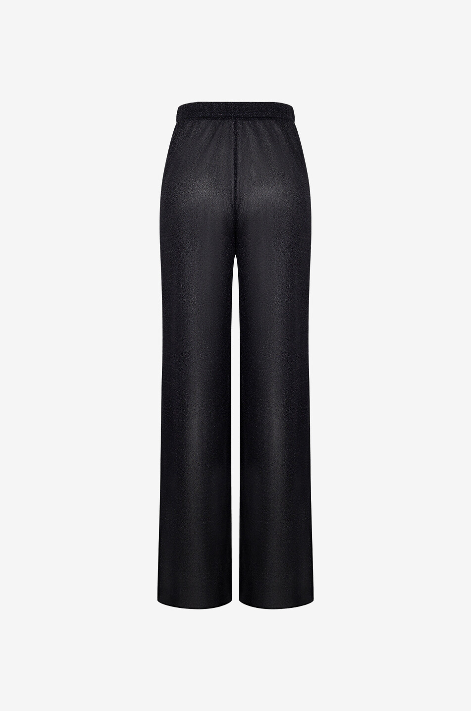 OSEREE Pantalon large en lurex Lumière Femme NOIR 2