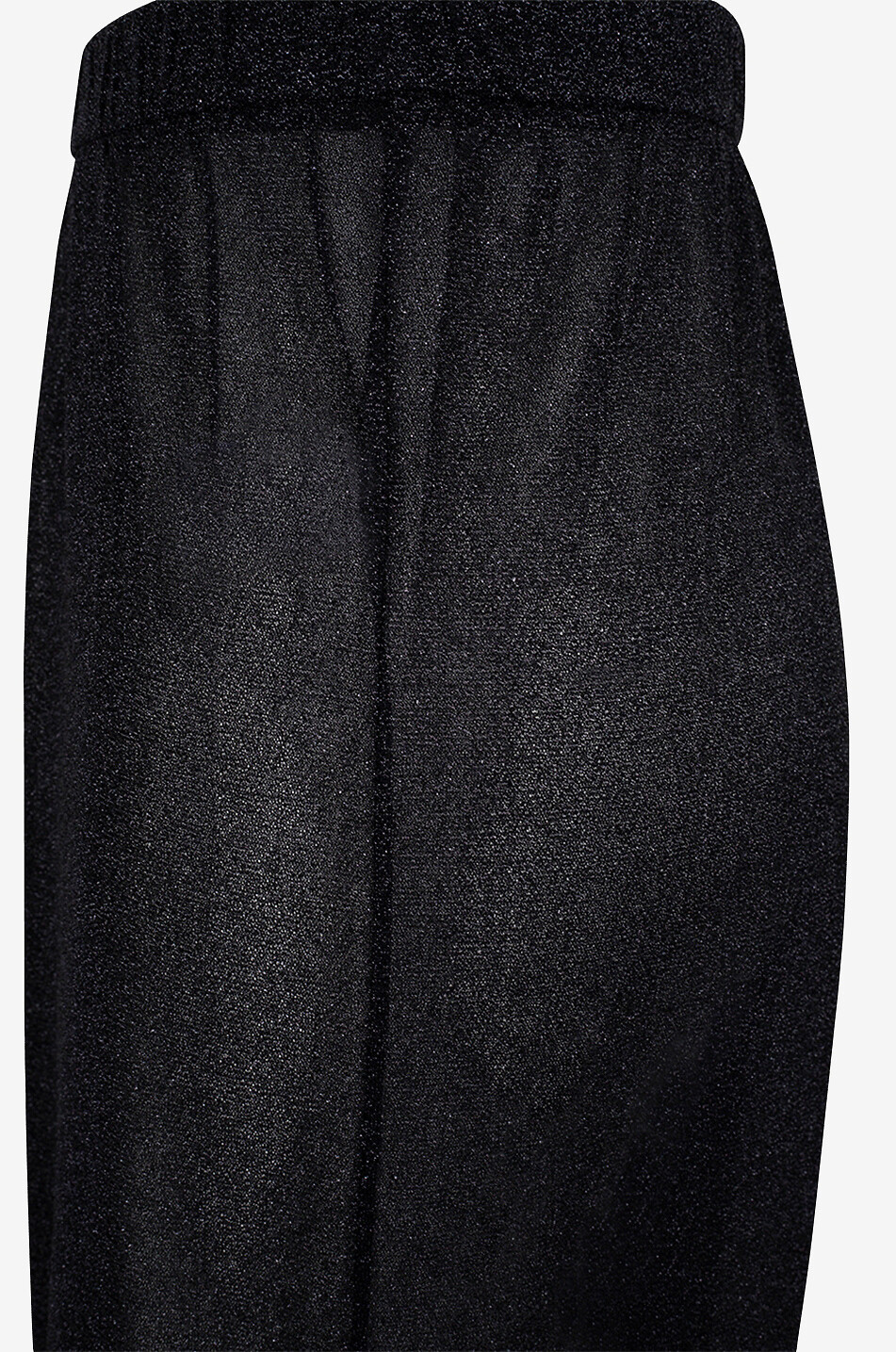 OSEREE Pantalon large en lurex Lumière Femme NOIR 3