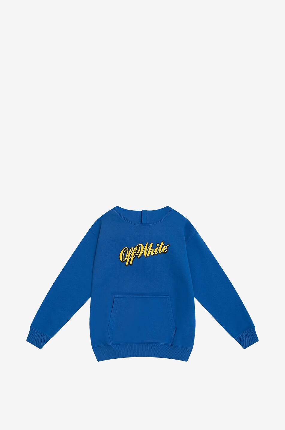 OFF WHITE Sweat-shirt à capuche garçon Baseball Logo Garçon BLEU 1