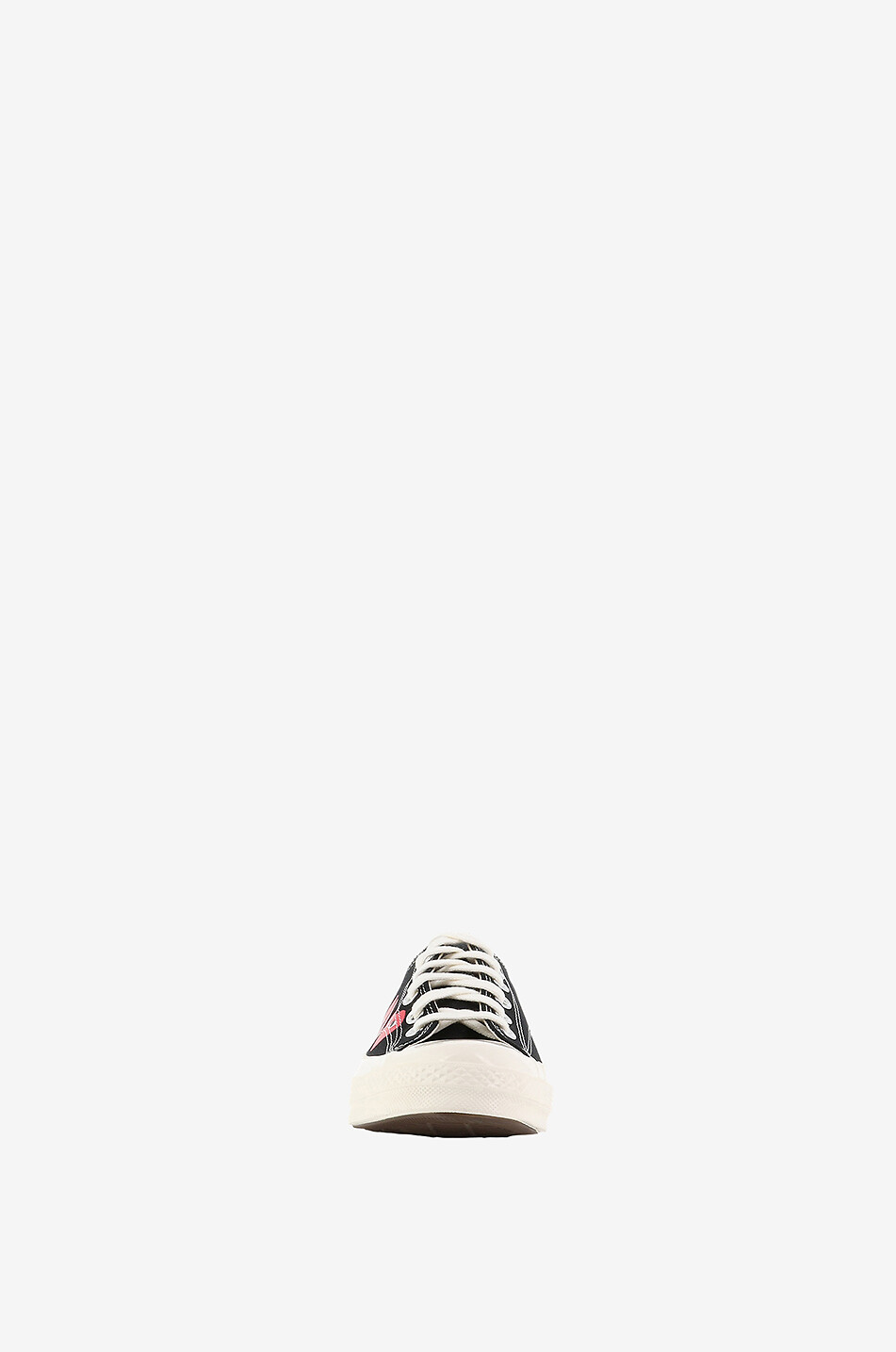COMME DES GARCONS PLAY Niedrige Stoffsneakers Chuck 70 CDG OX Herren SCHWARZ 2