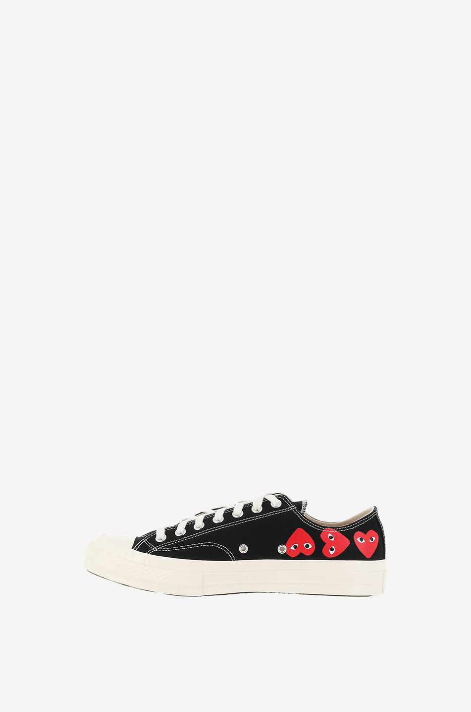 COMME DES GARCONS PLAY Niedrige Stoffsneakers Chuck 70 CDG OX Herren SCHWARZ 3