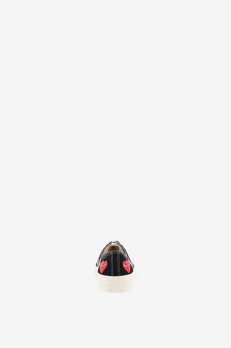 COMME DES GARCONS PLAY Niedrige Stoffsneakers Chuck 70 CDG OX Herren SCHWARZ 4