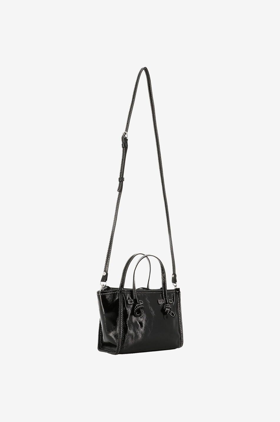 GIANNI CHIARINI Miss Marcella leather tote bag Women BLACK 2