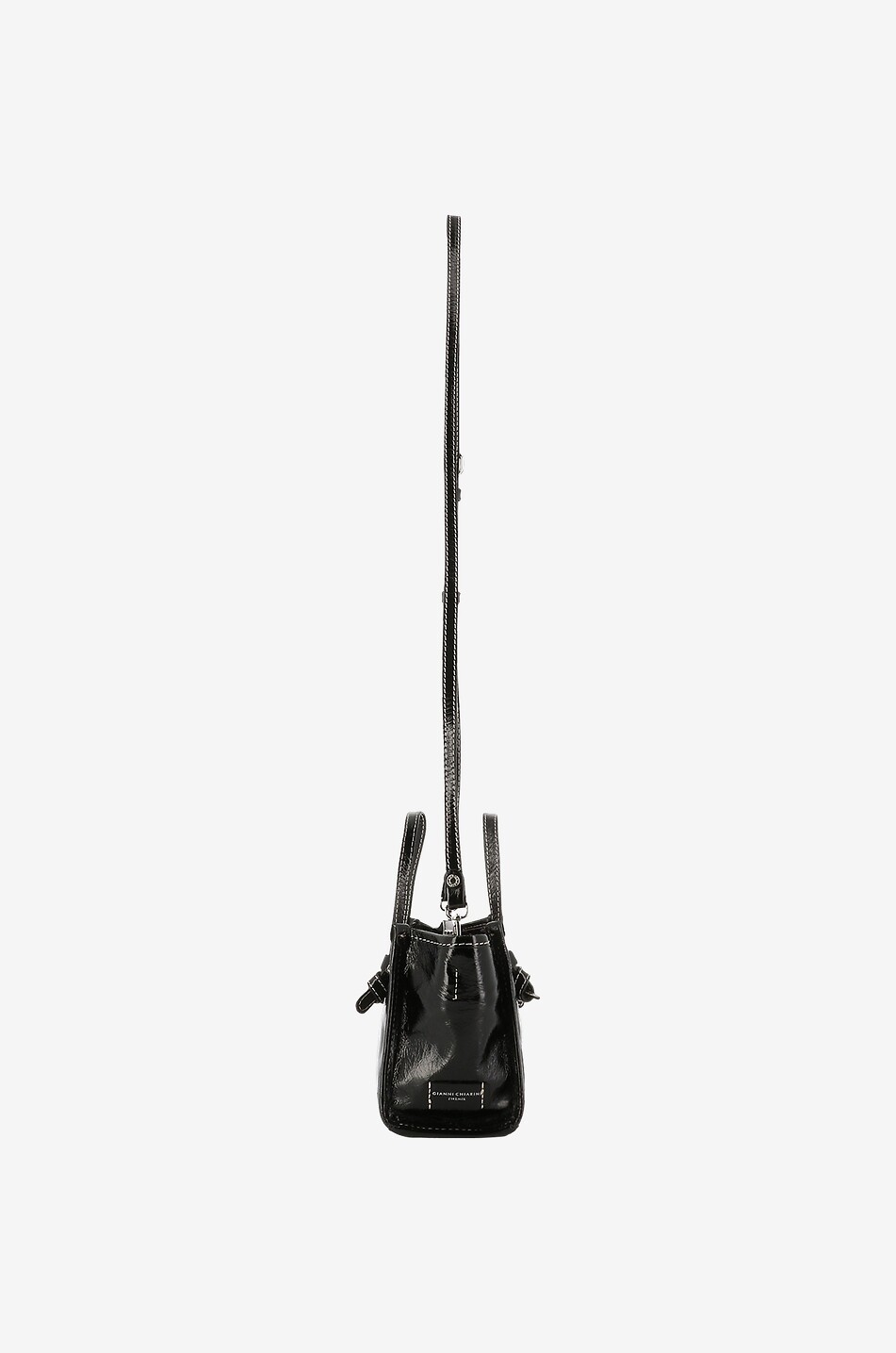 GIANNI CHIARINI Miss Marcella leather tote bag Women BLACK 4