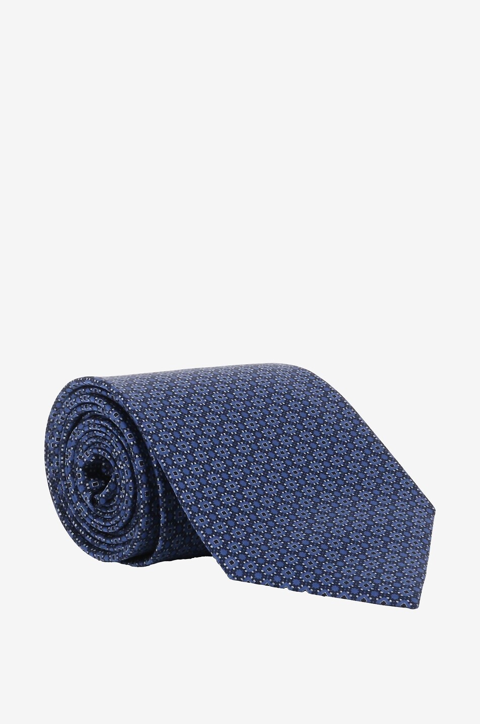 BRIONI Silk printed tie Men DARK BLUE 1