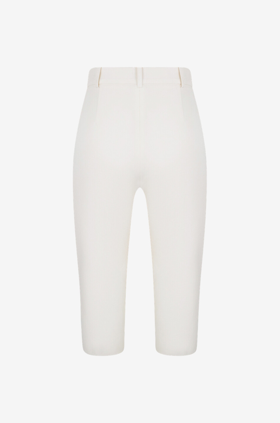 LOULOU STUDIO Safal wool capri trousers Women WHITE 2