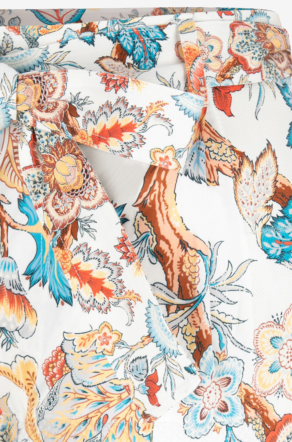 ETRO Geblümte Patchwork-Hose mit weitem Bein Lebensbaum Damen BUNT 3