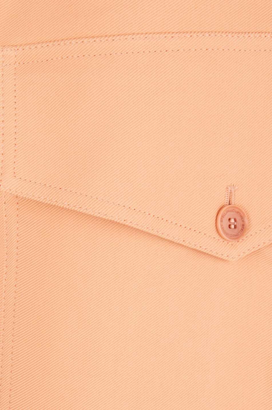 STELLA McCARTNEY Verkürzte weite Hose im Cargo-Stil Damen ROSA 6